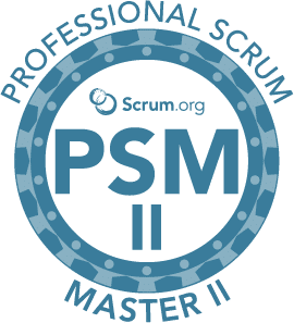 Professional Scrum Master II (avec certification PSM 2)