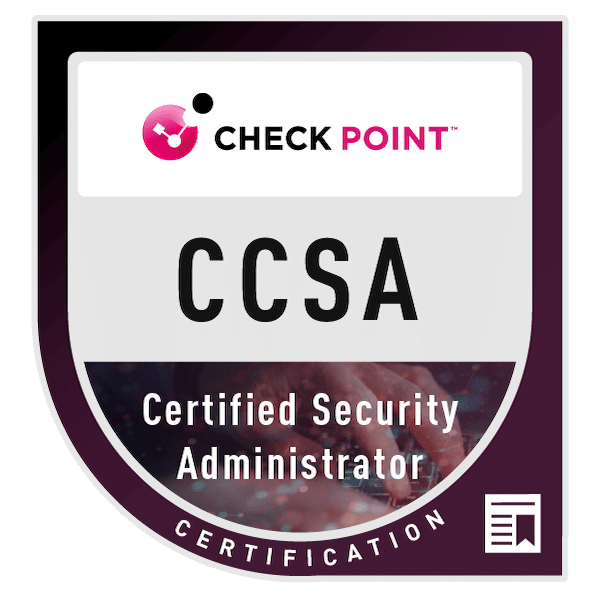 Check Point Certified Security Administrator R81, avec préparation à la certification CCSA