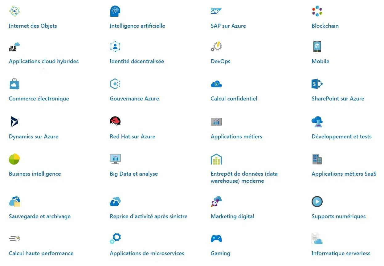 Solutions Azure